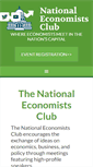 Mobile Screenshot of national-economists.org